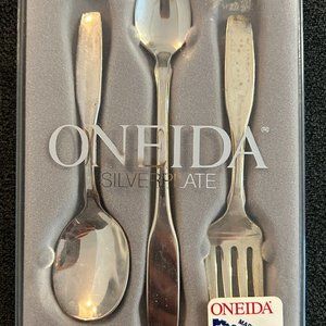 Oneida 3 Piece Baby Set Bennington NIB